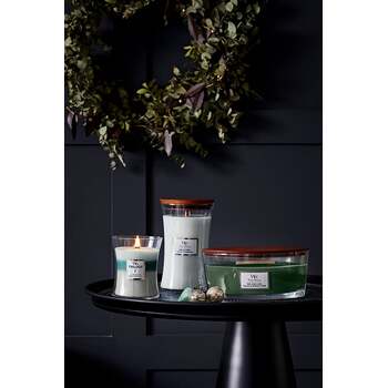 Vonná sviečka loď Mint Leaves & Oak